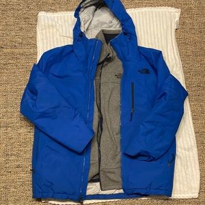 North Face Mens Ski jacket with removable liner